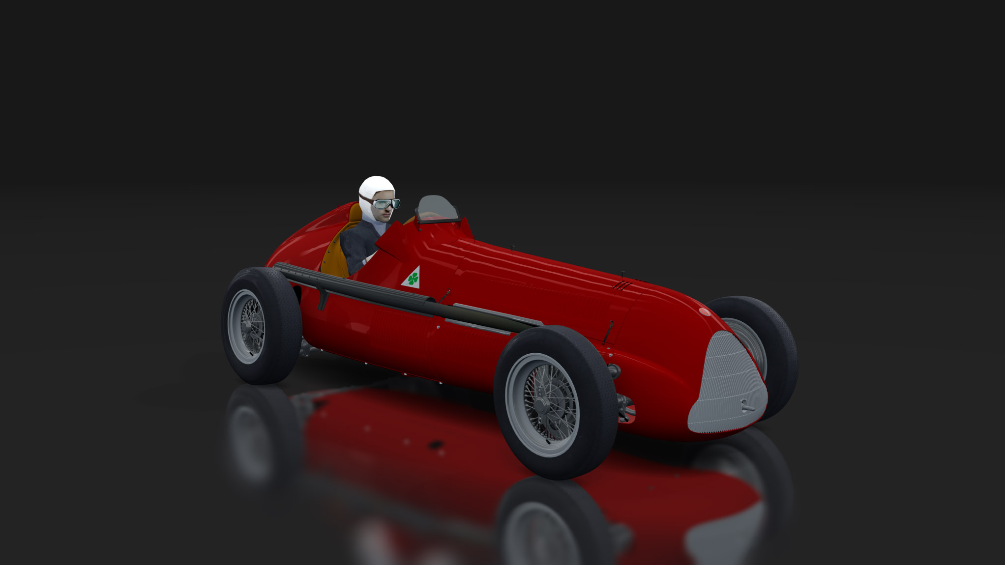 Alfa Romeo 158/39, skin Fangio