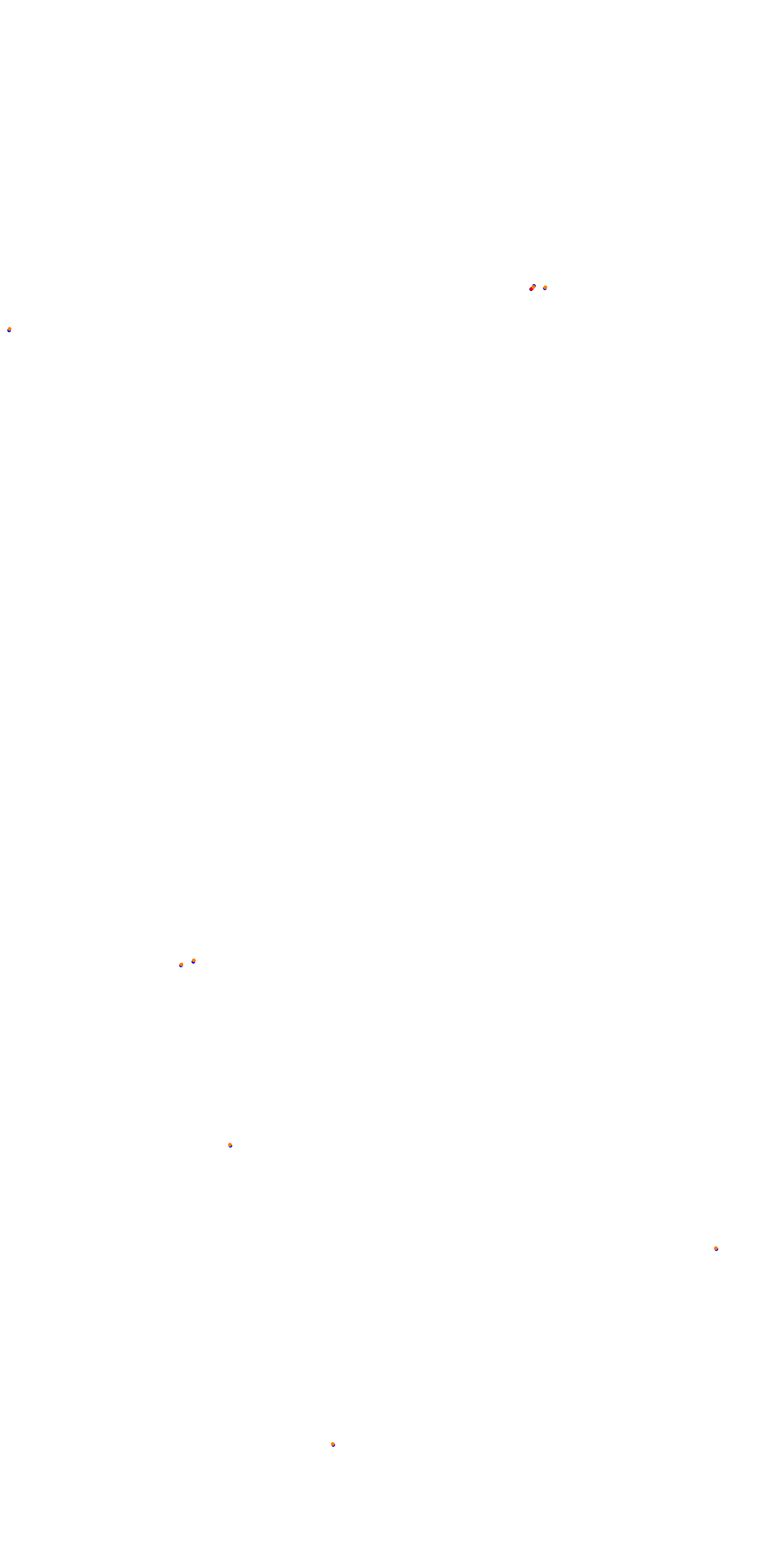 Circuit de la Sarthe - Le Mans collisions