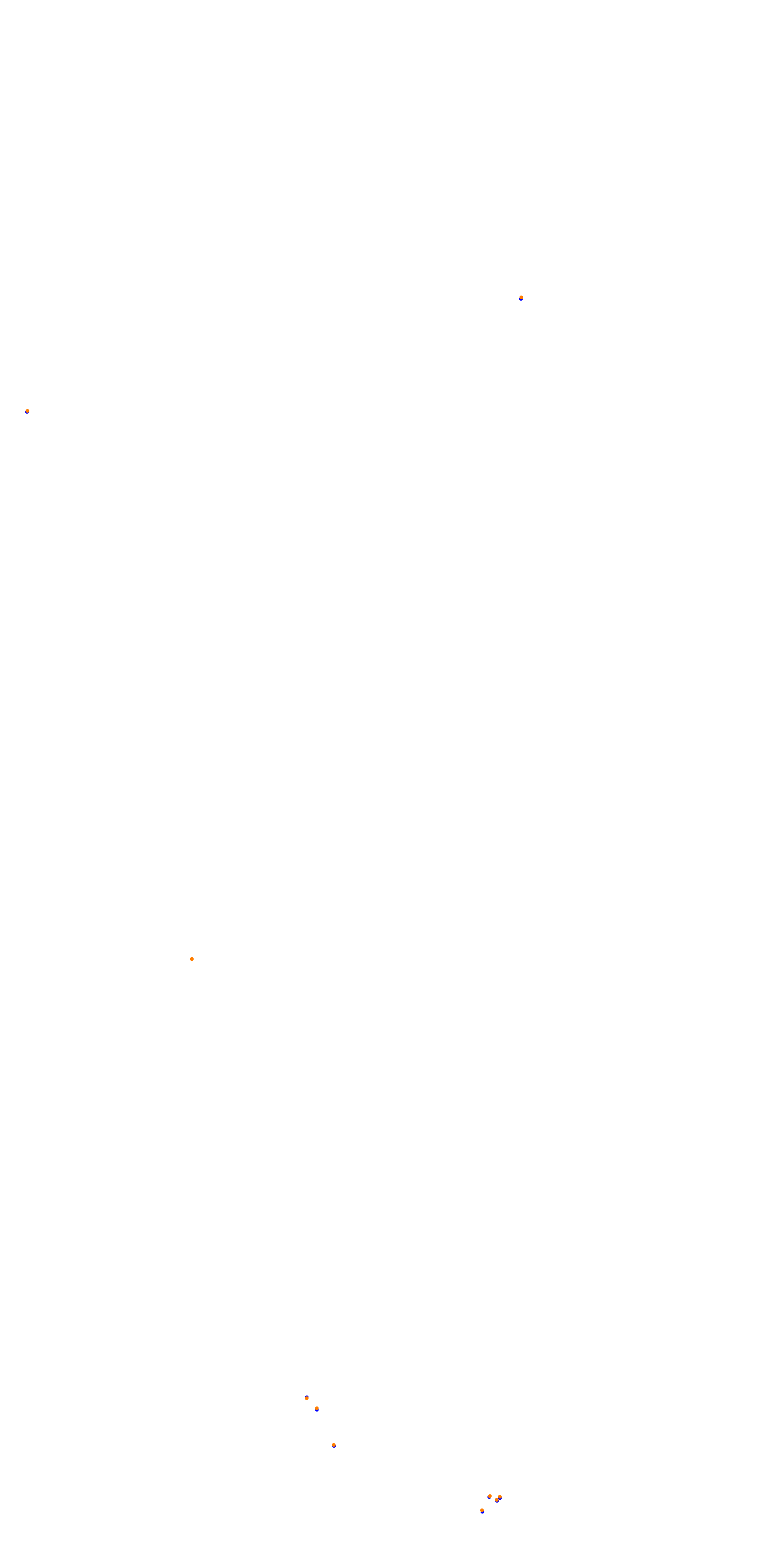 Circuit de la Sarthe - Le Mans collisions