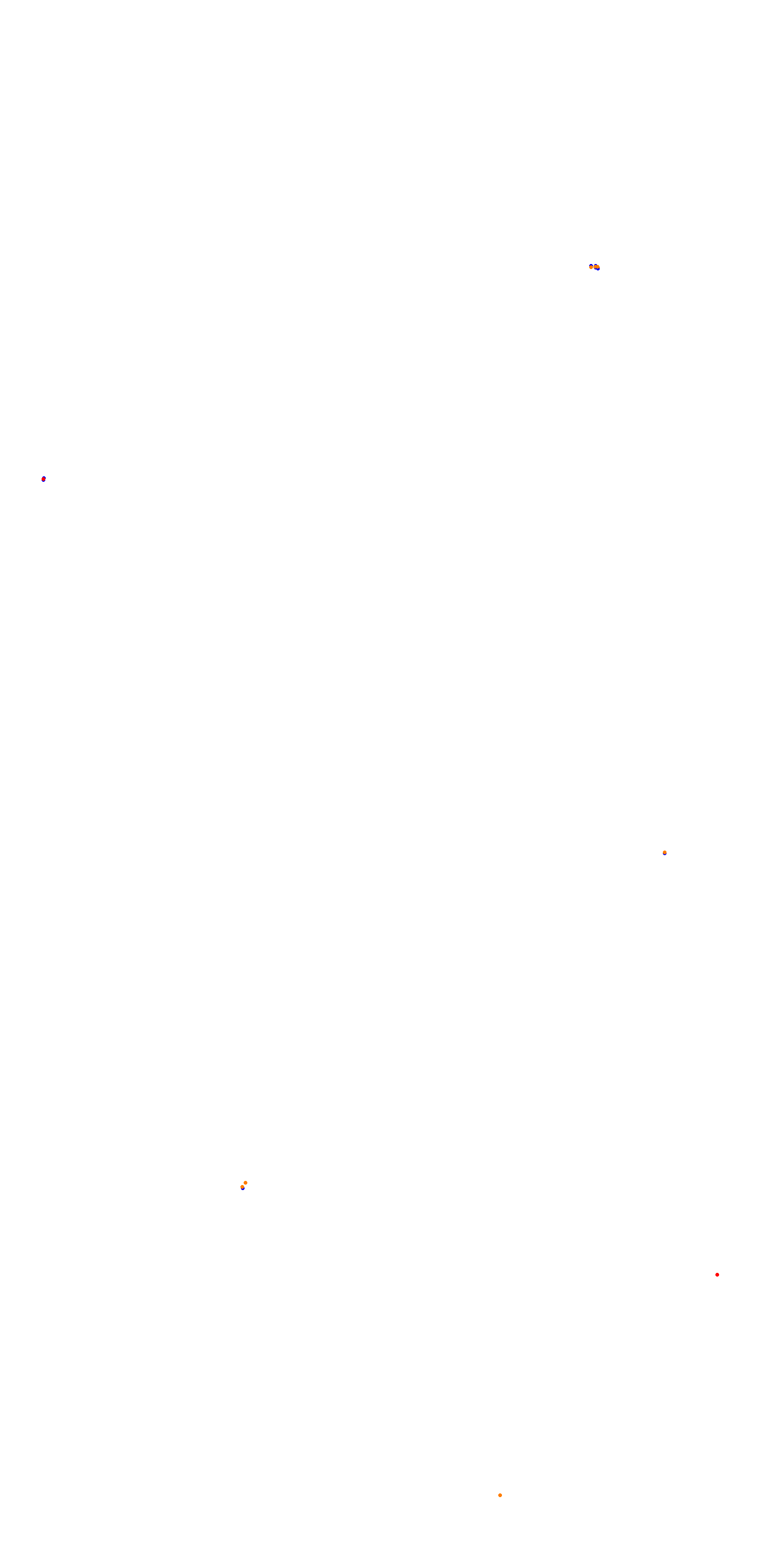 Circuit de la Sarthe - Le Mans collisions